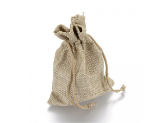 Sáček z polyesteru 9x7cm khaki