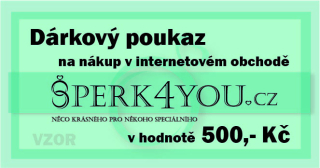 Dárkový poukaz 500 Kč